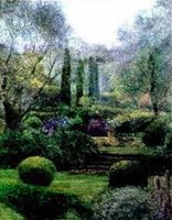 Garden of Lady Dream Fine Art Print
