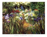 Secluded Garden Fine Art Print