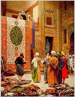 Carpet Market Fine Art Print