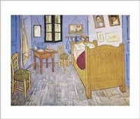 Bedroom At Arles Fine Art Print