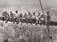 Lunchtime Atop a Skyscraper, c.1932 Fine Art Print