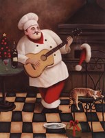 Christmas Chef I Fine Art Print
