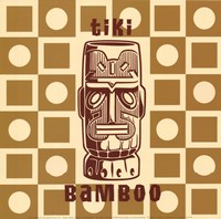 Tiki Bamboo Fine Art Print