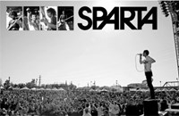Sparta - Live on stage Wall Poster