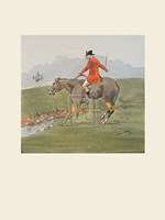 The Right Man On The Wrong 'Oss Fine Art Print