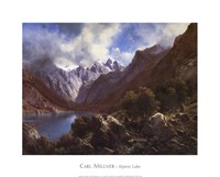 Alpine Lake Fine Art Print