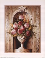 Assorted Roses In Urn by T.C. Chiu - 11" x 14"