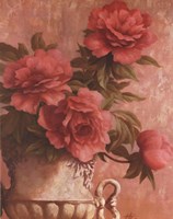Pink Roses by T.C. Chiu - 11" x 14"