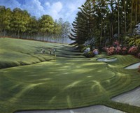 Azalea Hole Golf Course Fine Art Print