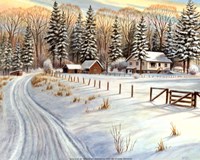 Winter Scene IV Fine Art Print