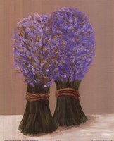 Purple Flowers In String Fine Art Print