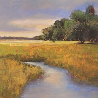 Low Country Landscape II Framed Print