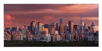Sunrise Over New York by Hank Gans - 39" x 20"
