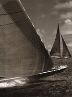 Sepia Sails I by Cory Silken - 18" x 24"