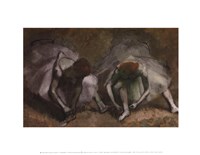 Frieze of Dancers (detail) by Edgar Degas - 14" x 11"