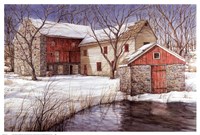 Old Spring House by Dan Campanelli - 27" x 18"