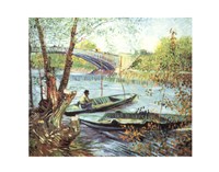 A Fisherman in His Boat Framed Print