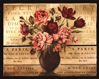 Paris Rose I by Kimberly Poloson - 20" x 16"