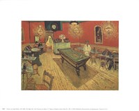 The Night Cafe in the Place Lamartine in Arles, c.1888 Fine Art Print
