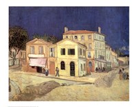 The Yellow House, Arles, c.1888 Fine Art Print
