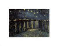 Starry Night over the Rhone, 1888 by Vincent Van Gogh, 1888 - various sizes