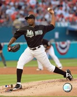 Dontrelle Willis - 2007 Pitching Action Fine Art Print