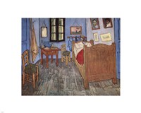 The Bedroom at Arles, c.1887 Fine Art Print