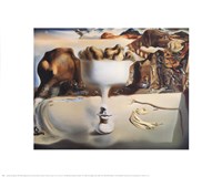 Apparition of Face and Fruit Dish on a Beach, c.1938 Fine Art Print