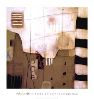Falling 1 by Anke Schofield - 27" x 28"