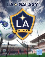 LA Galaxy Team Logo (2007) Framed Print