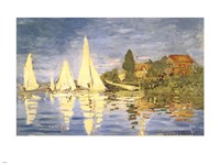 Regatta at Argenteuil Fine Art Print