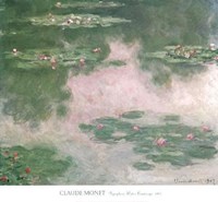 Nympheas, Water Landscape, 1907 by Claude Monet, 1907 - 42" x 38"