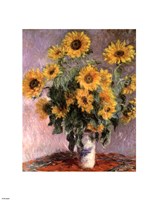 Sunflowers, c.1881 Fine Art Print