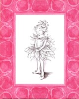 Ballerina Fairy Framed Print