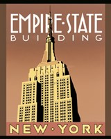 Empire State Building by Barbara Anne James - 16" x 20"