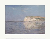 Low Tide at Pourville, near Dieppe, 1882 Fine Art Print