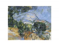 Mount Sainte-Victorie, c.1904 V2 Fine Art Print