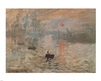 Impression, Sunrise, c.1872 (green) Fine Art Print