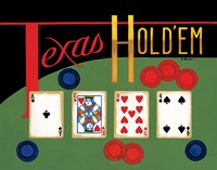 Texas Hold 'Em Fine Art Print