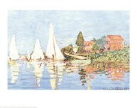Boating at Argenteuil Fine Art Print
