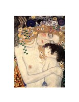 Three Ages of Woman - Mother and Child, c.1905 (detail) Fine Art Print