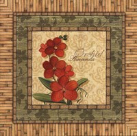 Bright Orchids I - mini by Charlene Audrey - 12" x 12" - $9.49