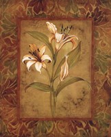 Garden Lilies I Fine Art Print