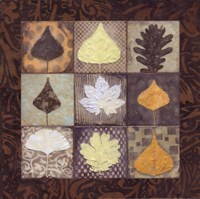 Leaf Mosaic II Fine Art Print