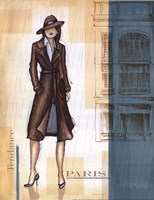 Rain Paris Framed Print