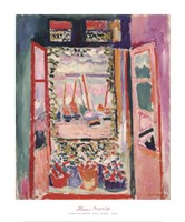 The Open Window, Collioure, 1905 by Henri Matisse, 1905 - 20" x 24"