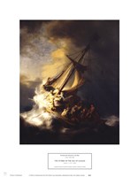 Storm on the Sea of Galilee by Rembrandt van Rijn - 11" x 14", FulcrumGallery.com brand