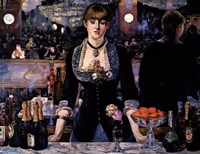 A Bar at the Folies-Bergere by Edouard Manet - various sizes - $36.99