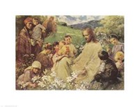 Christ and the Little Children Fine Art Print