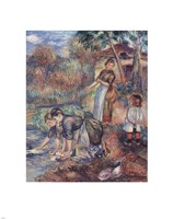 The Washer-Women, c.1889 Fine Art Print